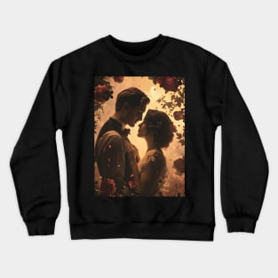 Discover True Romance: Art, Creativity and Connections for Valentine's Day and Lovers' Day Crewneck Sweatshirt